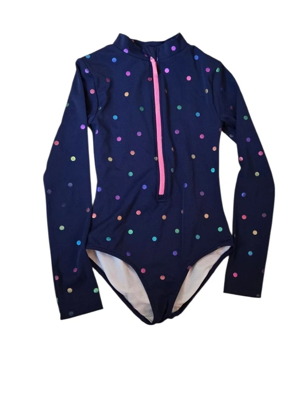 Mini Boden Swim Suit Rash Guard Girls Sz 8/9